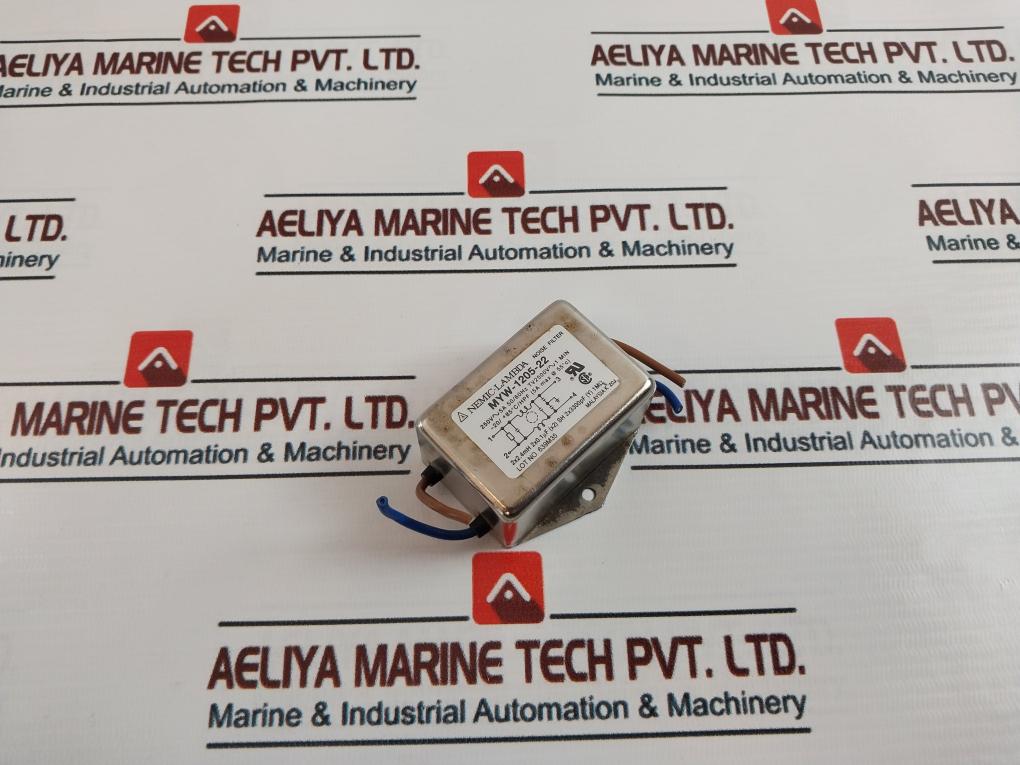Nemic-lambda Myw-1205-22 Noise Filter 250V 50/60Hz