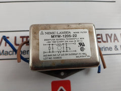 Nemic-lambda Myw-1205-22 Noise Filter 250V 50/60Hz
