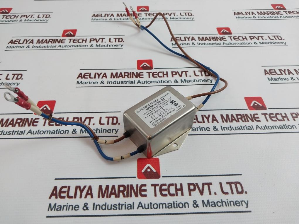 Nemic-lambda Myw-1205-22 Noise Filter 250Vac 5A 50/60Hz