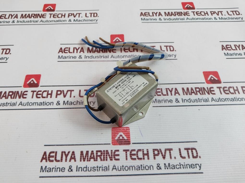 Nemic-lambda Myw-1205-22 Noise Filter 5A 250V