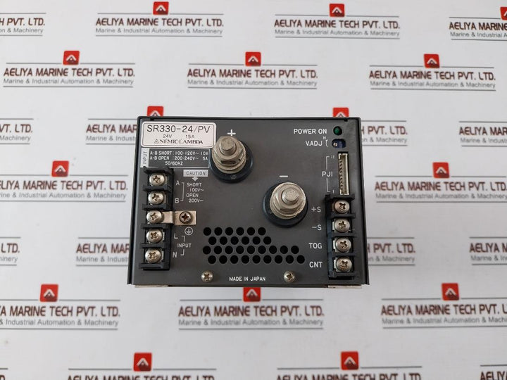 Nemic-lambda Sr330-24/Pv Power Supply Unit 100-120V 15A 50/60Hz