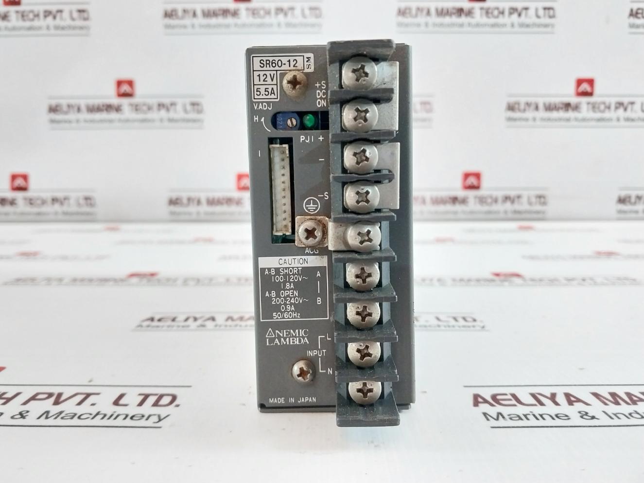 Nemic-lambda Sr60-12 Power Supply 200-240V 0.9A 50/60Hz