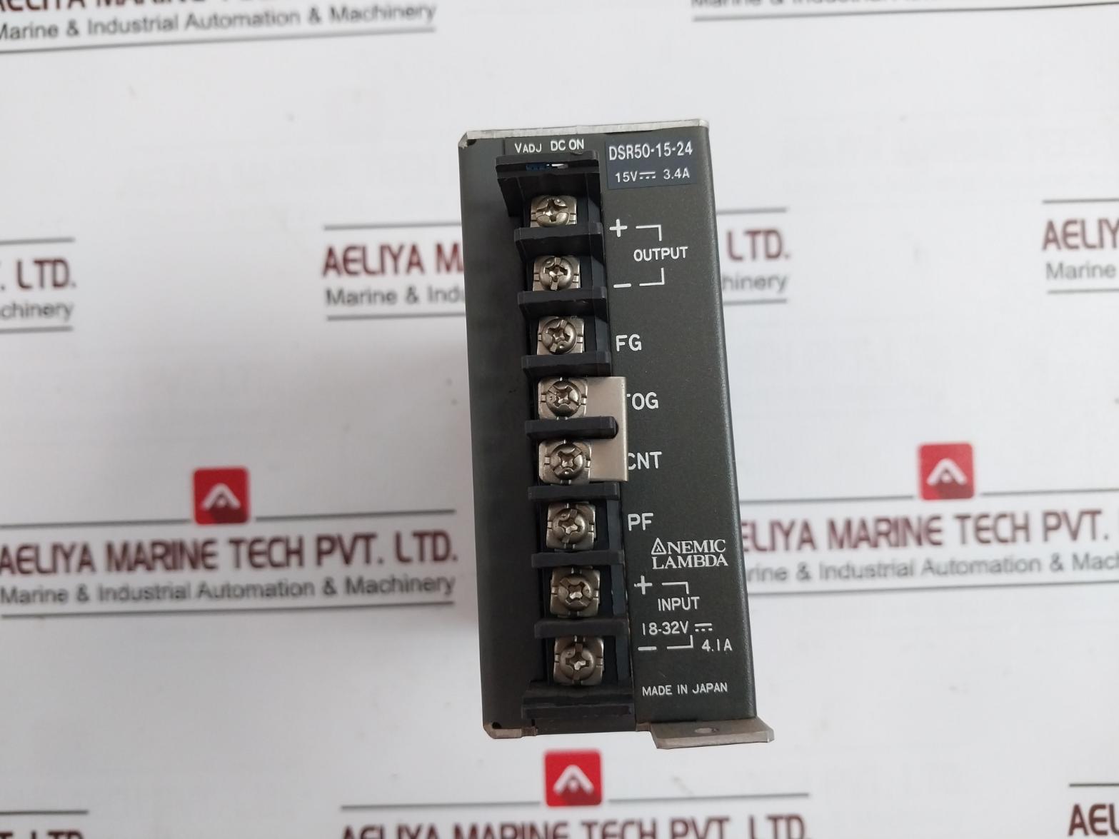 Nemic Lambda Dsr50-15-24 Switching Power Supply Dc-dc Converter Type 15V 3.4A