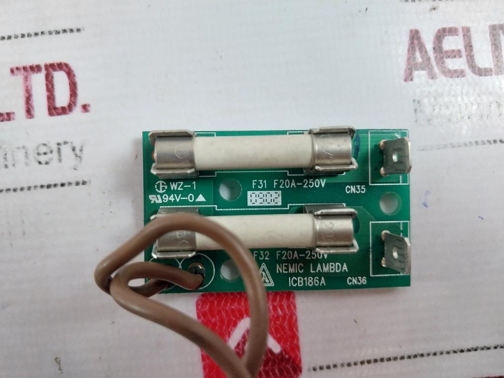 Nemic Lambda Icb186A Fuse Board 94V-0
