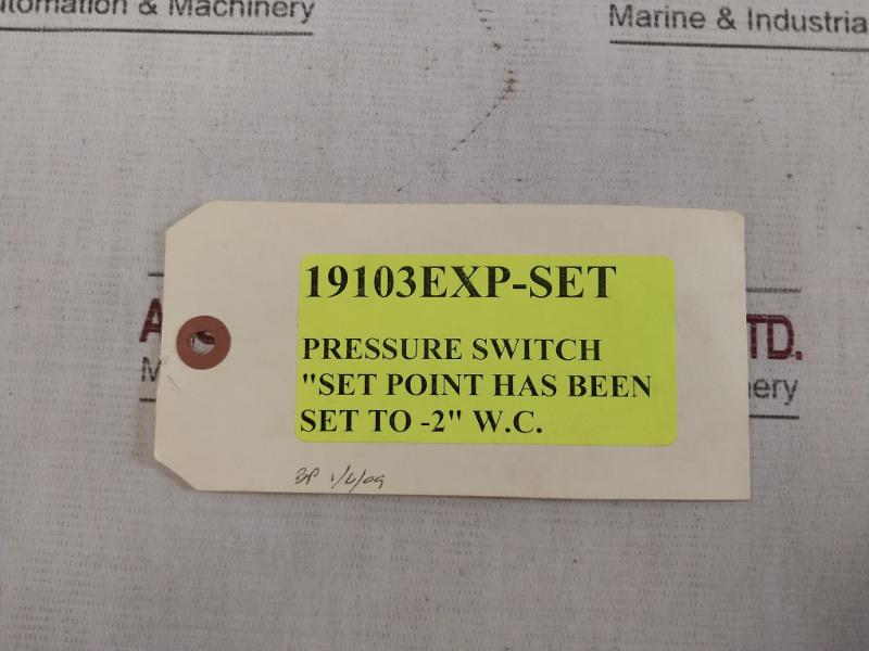 Neo-dyn 142P 142P82Cc6418 Adjustable Pressure Switch 0.5-5 Psi Ip66 057-0771