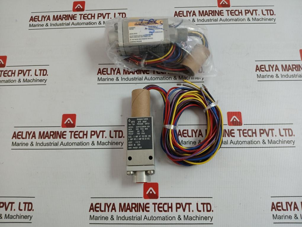 225P1Cc3Brw-834 Pressure Switch Itt Neo-dyn 125/250V Ac