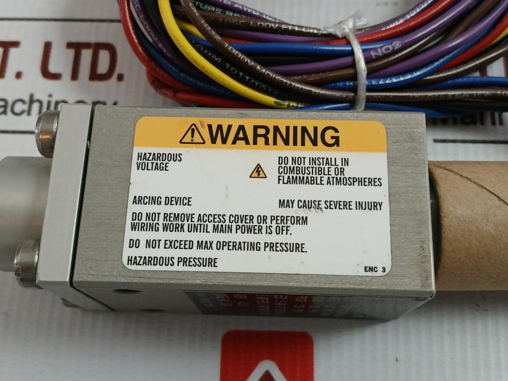 225P1Cc3Brw-834 Pressure Switch Itt Neo-dyn 125/250V Ac