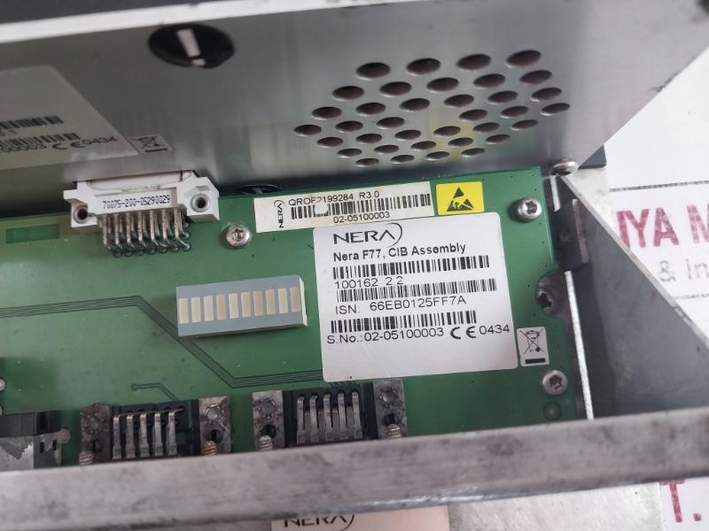 Nera F77 Main Communication Unit 100141 2.2 Modem Unit 100148 2.1 100-240Vac