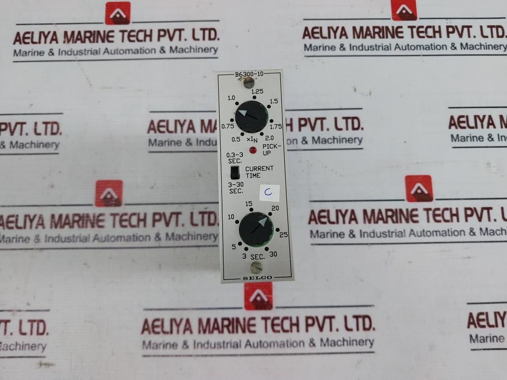 Neselco B6000 Generator Protection Relay 3 X 380v