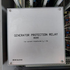 Neselco B6000 Generator Protection Relay 3 X 380v