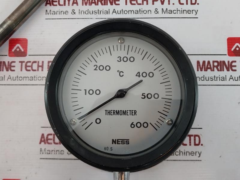 Ness Tus-2S-s Thermometer 0-600°C 6 Meter 282 Mm 18220