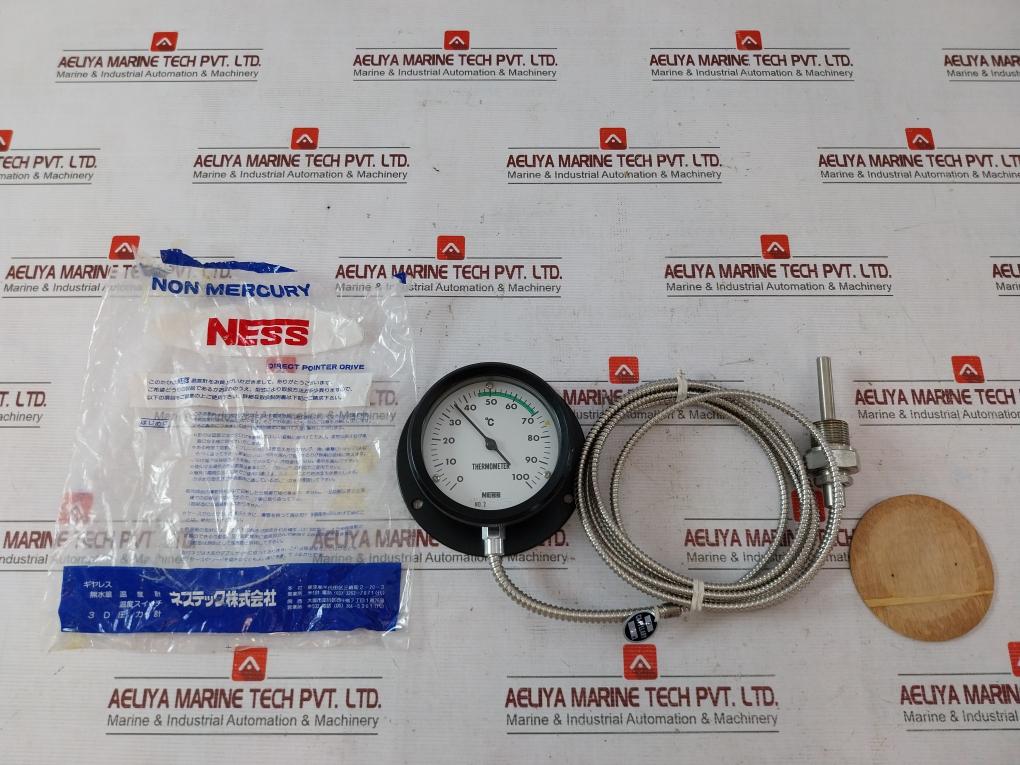 Ness Tus-2S-s Thermometer 0 To 100°C 3M