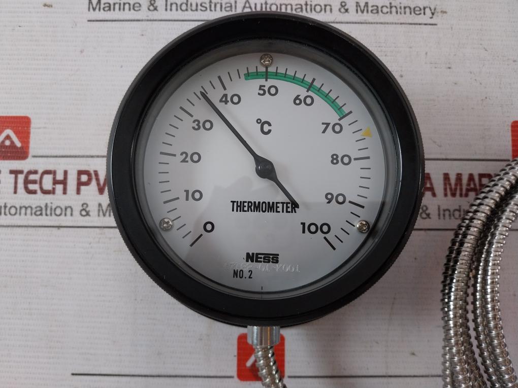 Ness Tus-2S-s Thermometer 0 To 100°C 3M