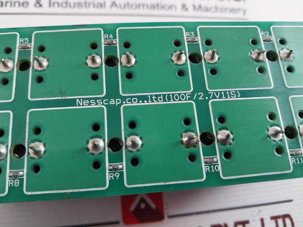 Nesscap 100f/2.7v11s Capacitor Board