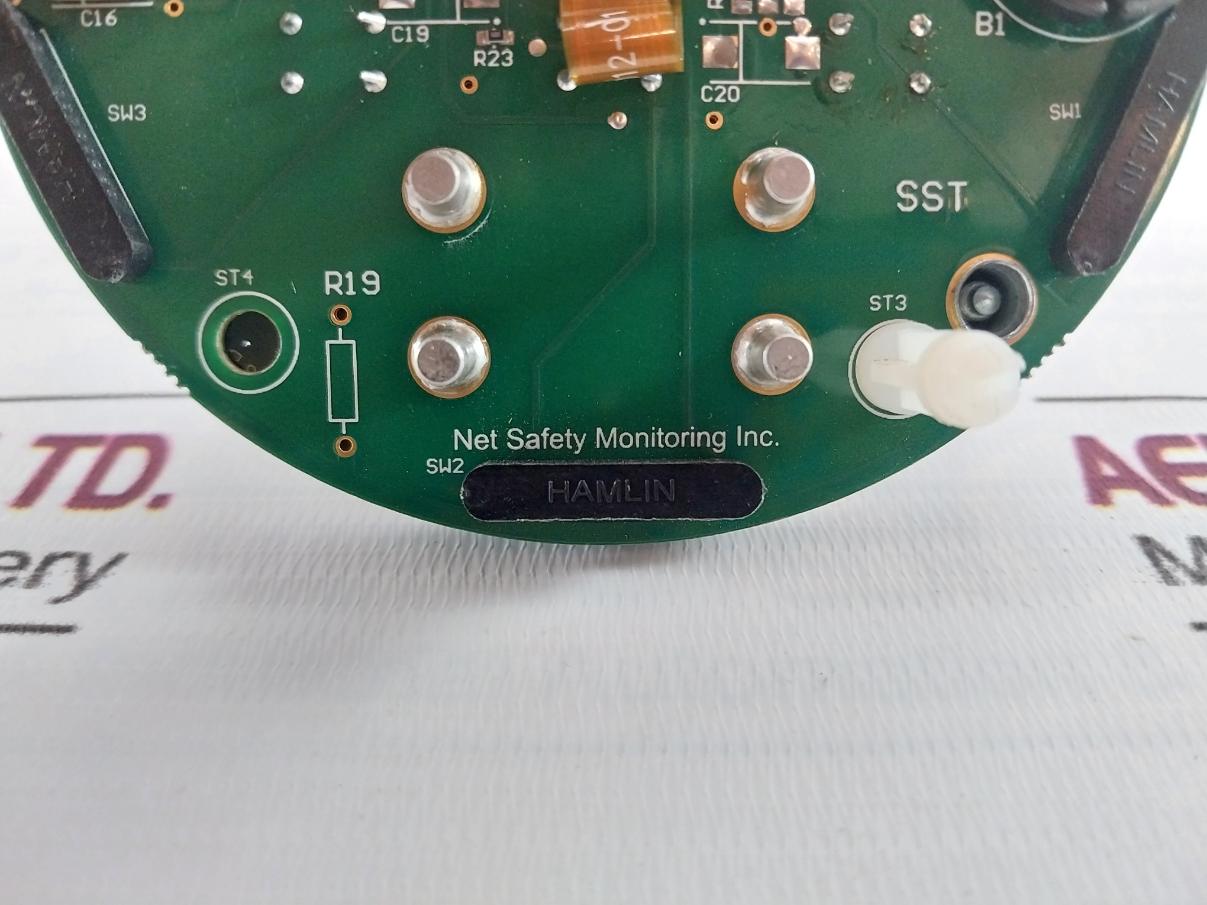 Net Safety Lbl-0293 Millennium Ii Display Pcb Board Rev: 4 Lbl-0293