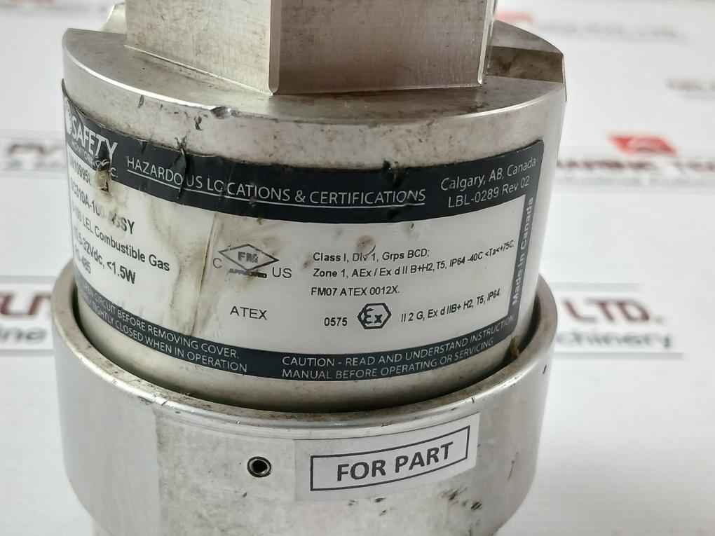 Net Safety M2B-a-a Basic Transmitter 10.5-32Vdc (Not Working)