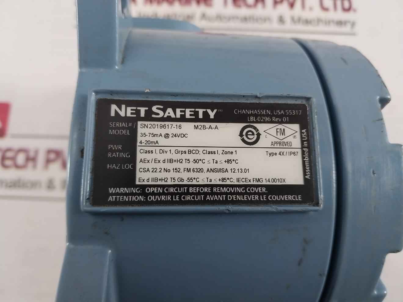 Net Safety M2B-a-a Millennium Ii Basic Transmitter 35-75Ma @ 24Vdc