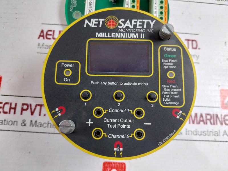 Net Safety Millennium Ii Display Board Pcb-0237/02 Lbl-0293