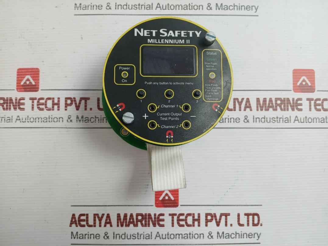 Net Safety Millennium Ii Transmitter Display Board Lbl-0293
