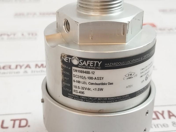 Net Safety Sc310A-100-assy Catalytic Bead Combustible Gas Sensor Fm07Atex0012X