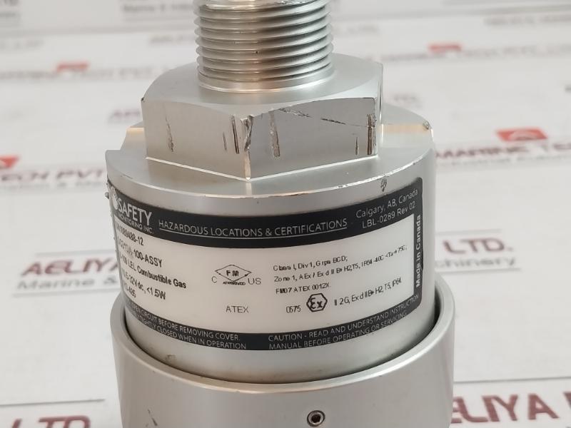 Net Safety Sc310A-100-assy Catalytic Bead Combustible Gas Sensor Fm07Atex0012X