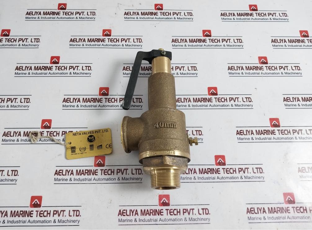 Neta Valves Wj 40Mm Bronze Spring Loaded Safety Relief Valve Cx75928