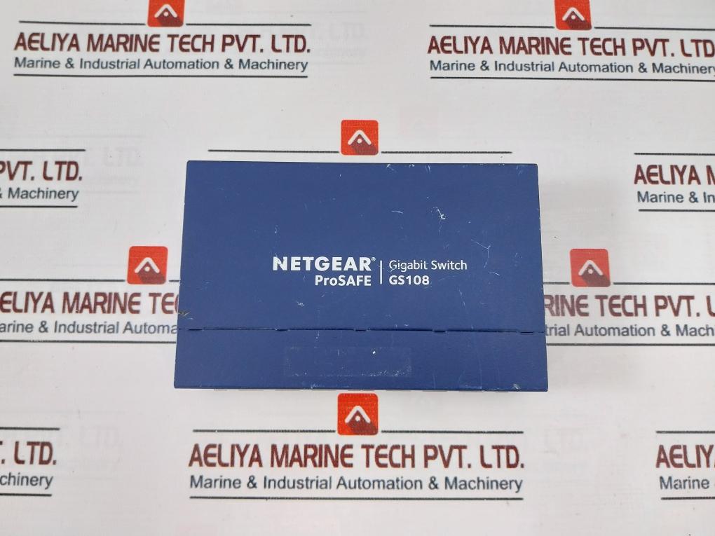 Netgear Gs108V4 8-port Gigabit Ethernet Switch 12V 0.5A