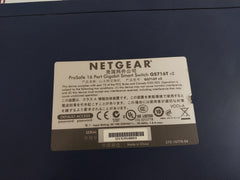 Netgear Gs716T Prosafe 16-port Gigabit Managed Smart Switch