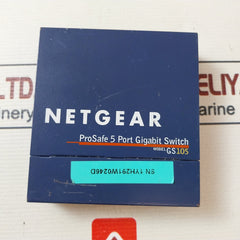 Netgear Gs105 Prosafe 5 Port Gigabit Switch