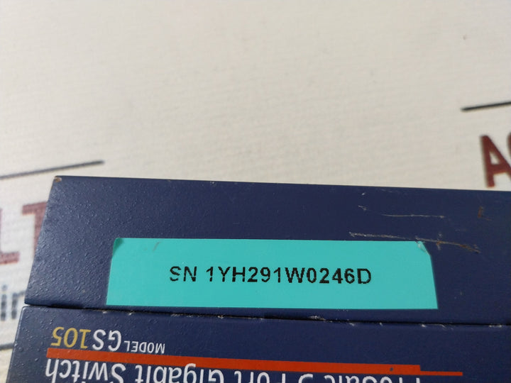 Netgear Gs105 Prosafe 5 Port Gigabit Switch
