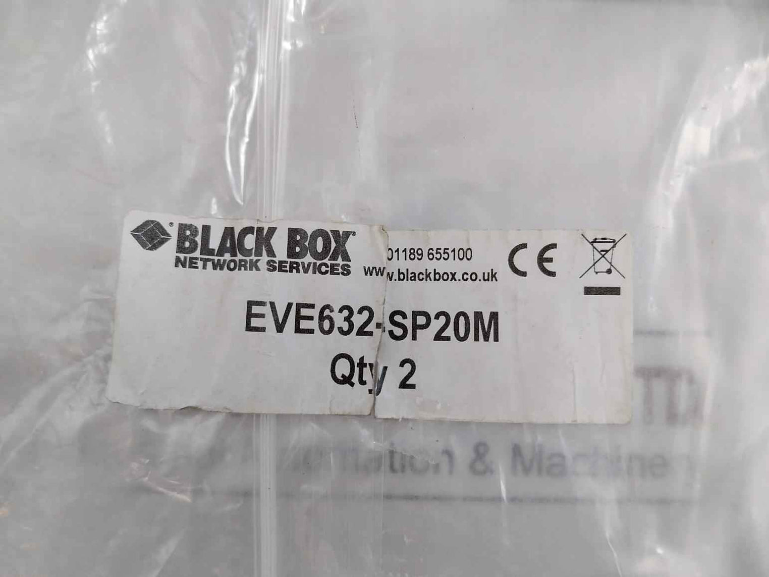 Networking Cable Brand Black Box Eve632-sp20M
