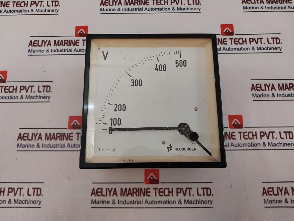 Neuberger 0-500V Voltmeter