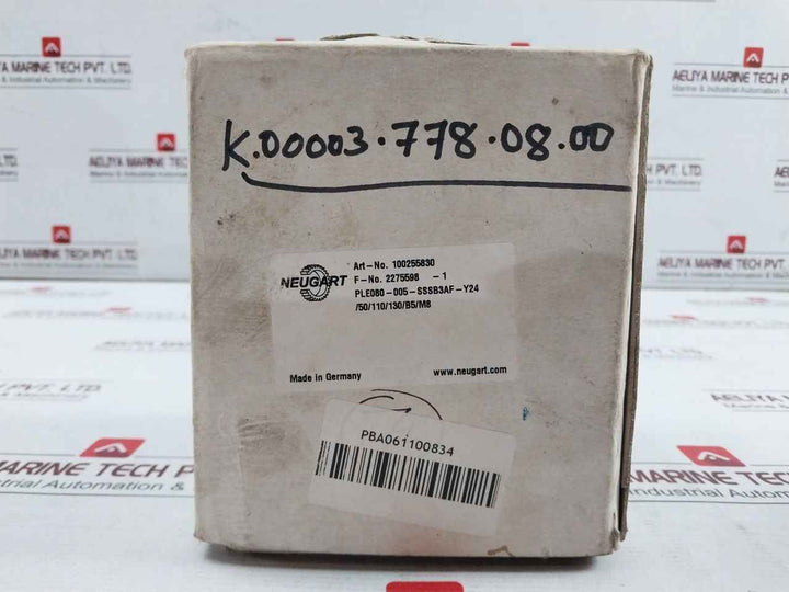 Neugart 100255830 Gearbox Ple080-005-sssb3Af-y24/50/110/130/B5/M8