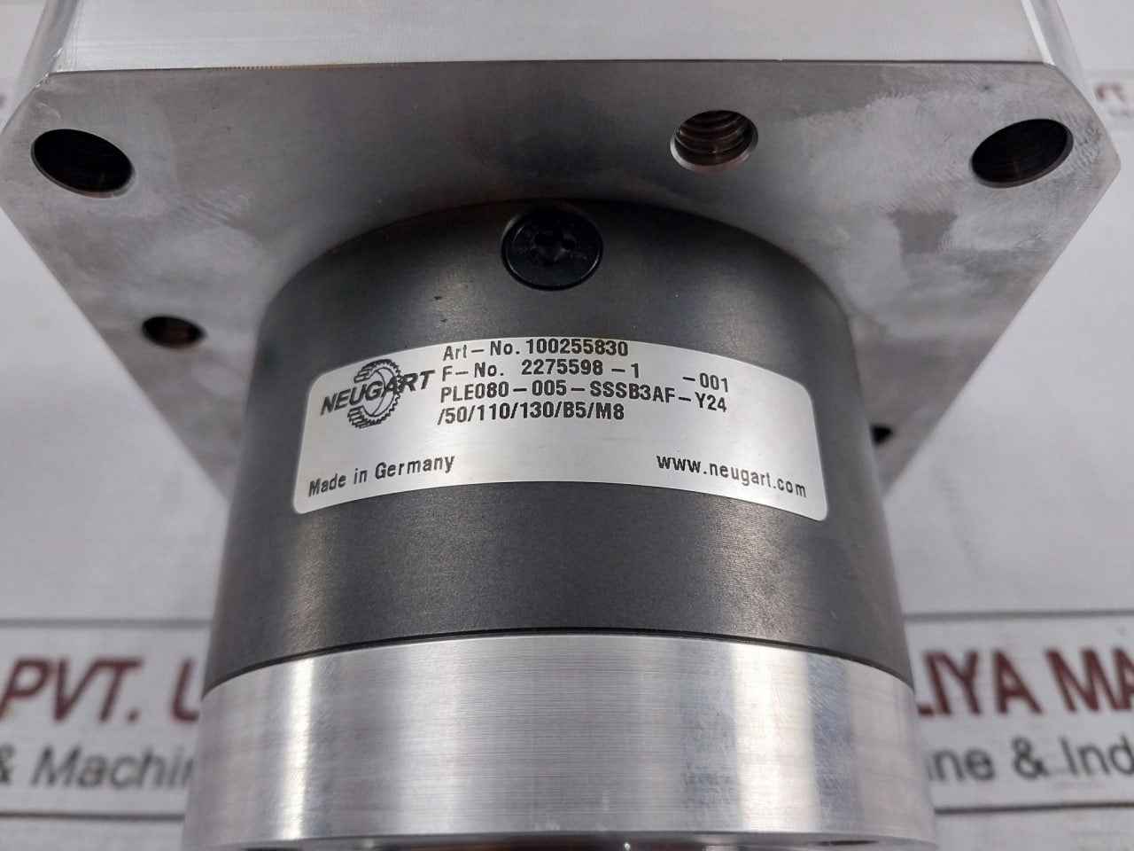 Neugart 100255830 Gearbox Ple080-005-sssb3Af-y24/50/110/130/B5/M8