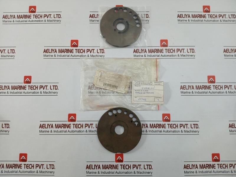 Neumac Zaragoza Front Cover Top Plate Air Motor Winch 6Nrw-04