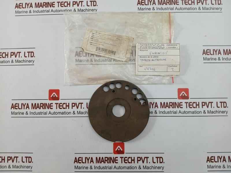 Neumac Zaragoza Front Cover Top Plate Air Motor Winch 6Nrw-04