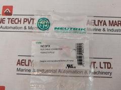 Neutrik Nc3Fx 3 Pole Xlr Cable Connector