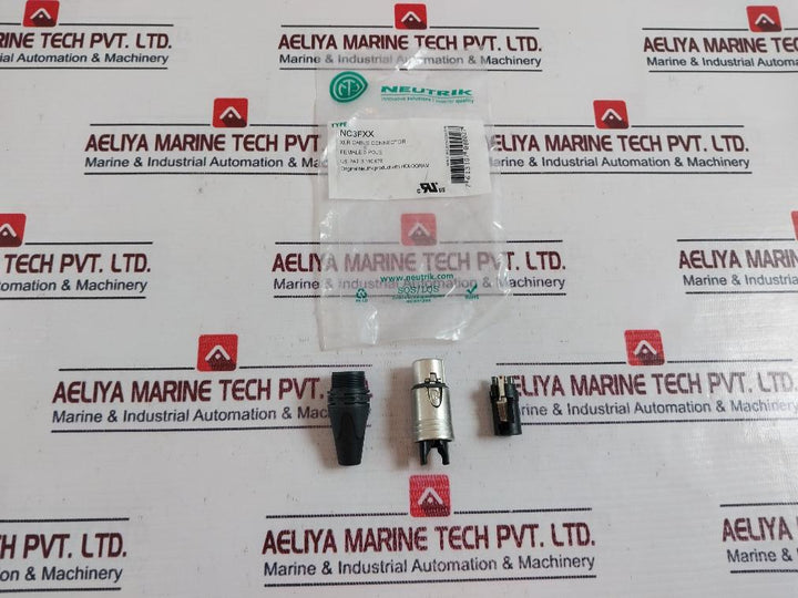 Neutrik Nc3fxx Female 3 Pole Xlr Cable Connector Set