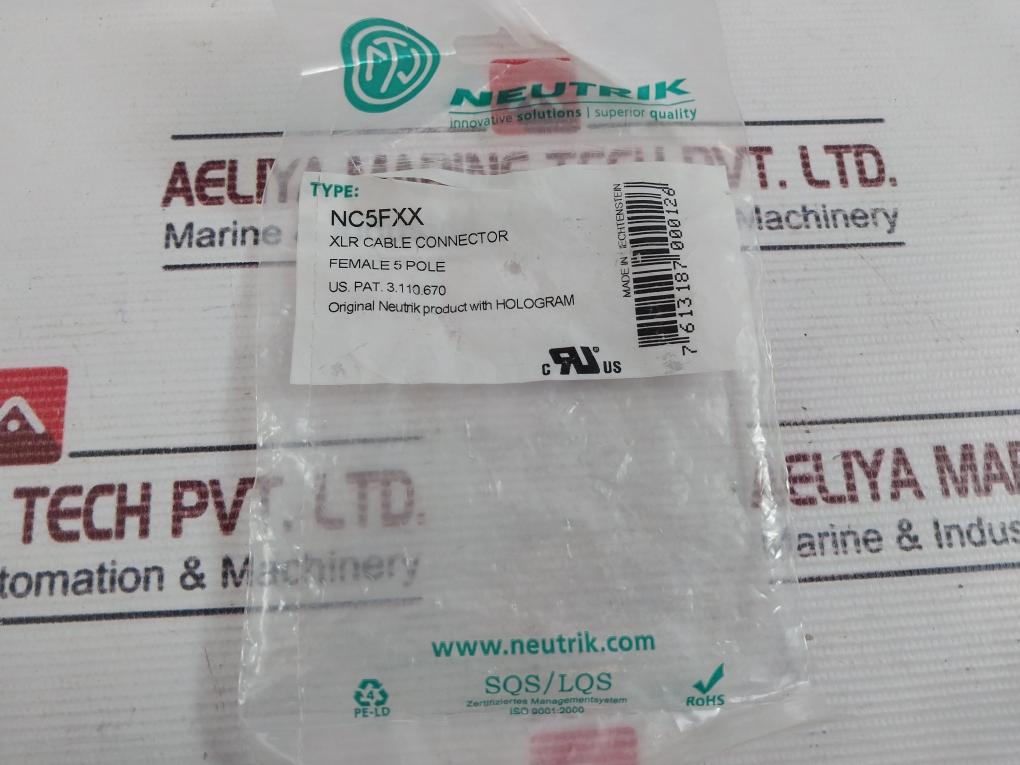 Lot Of 2x Neutrik Nc5fxx 5 Pole Xlr Cable Connector Set