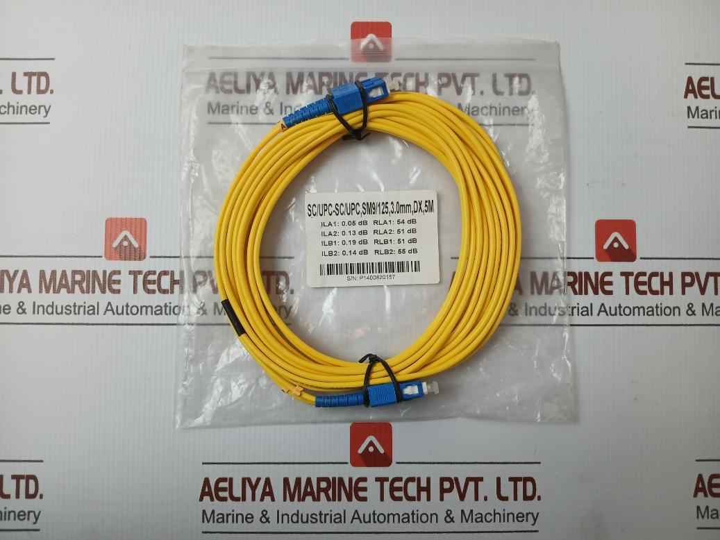 New 5M Optical Fiber Cable Sc/Upc-sc/Upc,Sm9/125