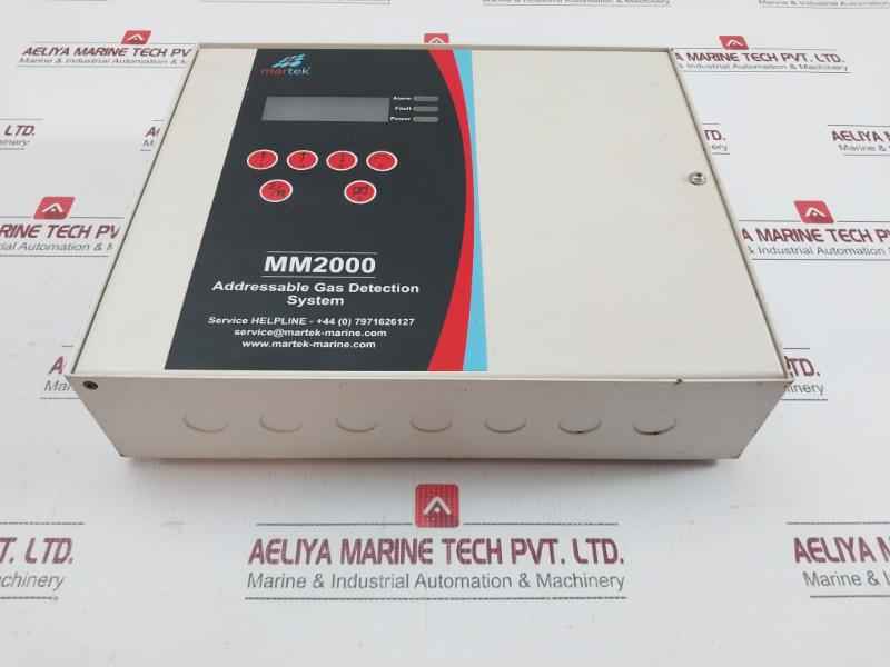 New Addressable Gas Detection System 230Vac Martek Mm2000