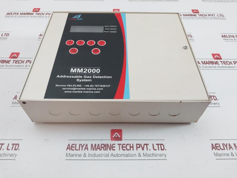 New Addressable Gas Detection System 230Vac Martek Mm2000