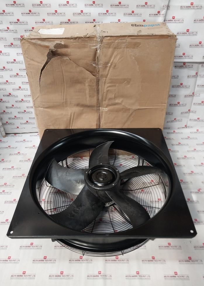 Ebm-papst New Axial Flow Cooling Fan Part No. W3G910-ku25-03/F01 3Ph 380-480Vac 50/60Hz