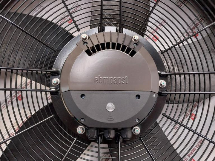 Ebm-papst New Axial Flow Cooling Fan Part No. W3G910-ku25-03/F01 3Ph 380-480Vac 50/60Hz