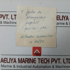 New Condition 136 Gasket For Cryogenic Cargo Valve Belpamoid