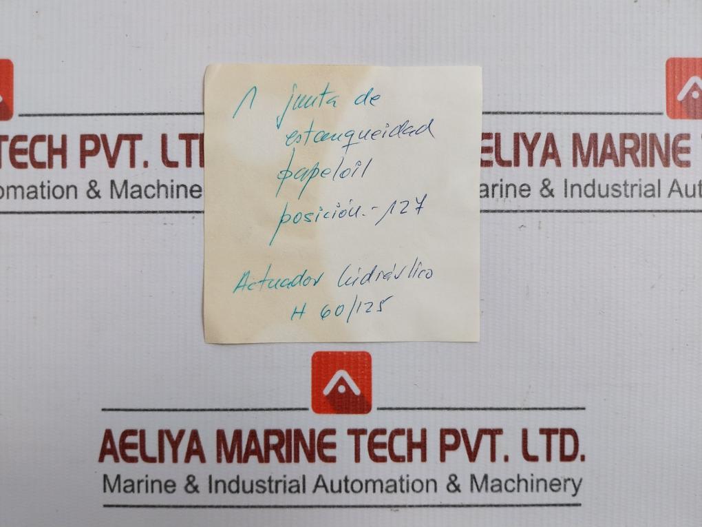 New Condition Actuator Gasket For Cryogenic Cargo Valve King Paper Oil