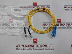 New Condition Duplex Fiber Optic Patch Cable R0178-218 Sc-st Sm Dpx 02M (9/125)
