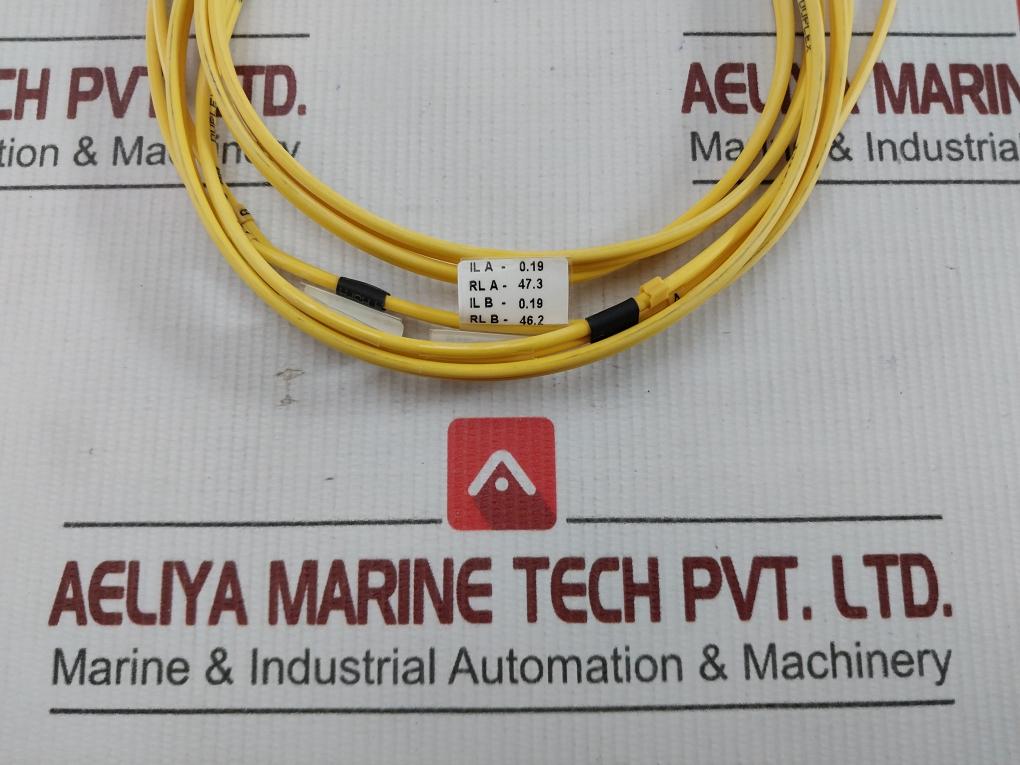 New Condition Duplex Fiber Optic Patch Cable R0178-218 Sc-st Sm Dpx 02M (9/125)
