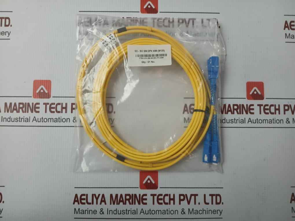 New Condition Duplex Fiber Optic Patch Cable Sc-sc Sm Dpx 03M (9/125)