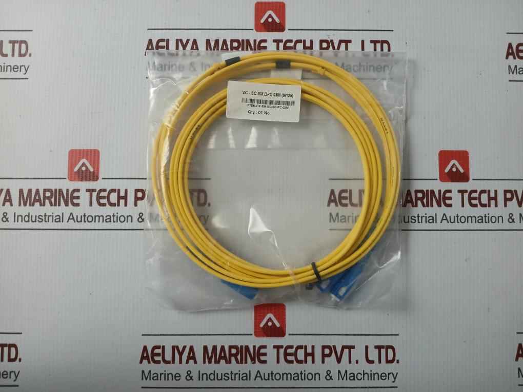New Condition Duplex Fiber Optic Patch Cable Sc-sc Sm Dpx 03M (9/125)